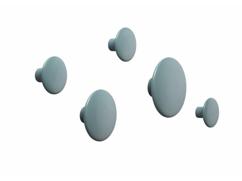 THE DOTS - PATÈRES EN BOIS ( Ø 17 cm) MUUTO (Coule