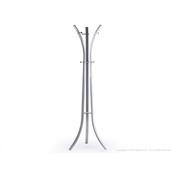 Porte-manteau tube en métal 58x58x179cm TRENCH Arg