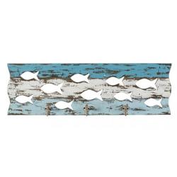 PORTE-MANTEAU BANC DE POISSONS