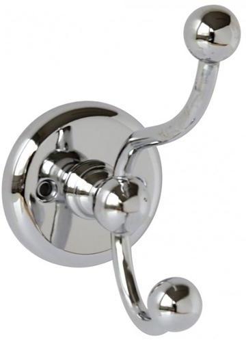 Patère chromée 1 tête Chrome PLANETE BAIN - Spécialiste Patère chromée 1 tête Chrome