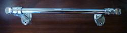 PORTE SERVIETTES LAITON CHROME