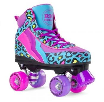 PROMO ! Rio roller roller quad leopard teal - RIO