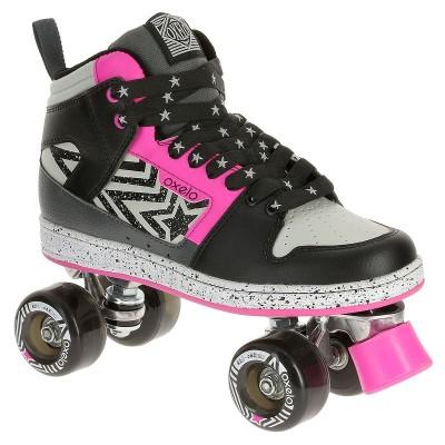 OXELO - QUAD 5 noir rose