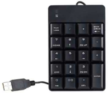 Pavé numérique filaire USB à 19 touches
