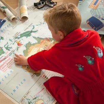 Peignoir En Voyage les Amis CATIMINI, 4/6 ans