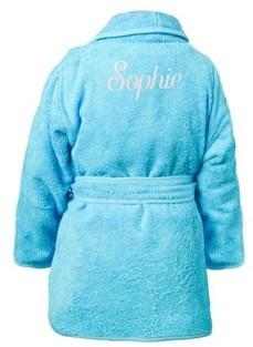Peignoir Enfant Personnalisé : Bleu