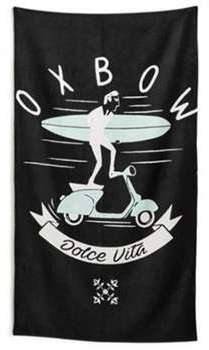 Ilanto Homme Femme Drap de Bain Noir Oxbow Ilanto Homme Femme Drap de
