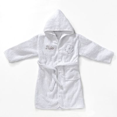 Peignoir bébé et enfant, éponge 420g/m² à personna