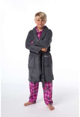 Peignoir enfant Anthracite