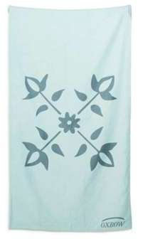 Inizio Homme Femme Drap de Bain Bleu Oxbow Inizio Homme Femme Drap de