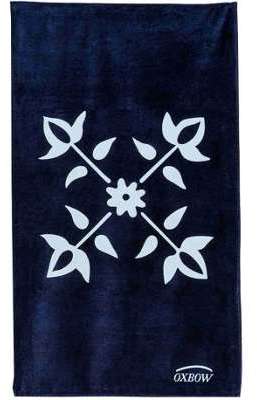 Serviette ILLOS marine Homme/Femme Oxbow