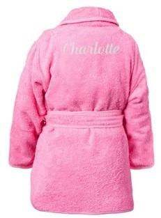 Peignoir Enfant Personnalisé Rose Peignoir Enfant Personnalisé