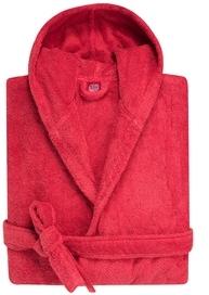 Peignoir capuche Coton peigné 450 gr m2 Rouge basque Peignoir capuche Coton peigné