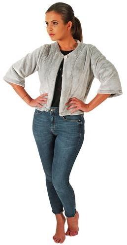 Veste Courte Micro Sensoft Chiné CHIC