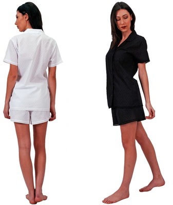 Pyjamas Femme DOUBNA Satin de Coton