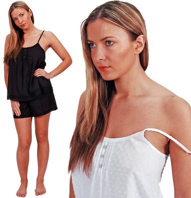 Pyjama Femme SAHARA satin de coton