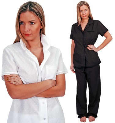 Pyjamas Femme Satin de Coton KALINKA