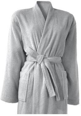 Peignoir de bain Gris XXL Peignoir de bain Gris XXL