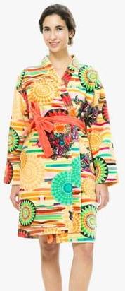 Peignoir éponge Desigual - Galactic - Small