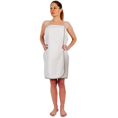 Paréo de bain marinière GRAND LARGE 450gr/m²
