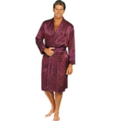 Robe de chambre - satin imprimé
