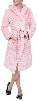 Peignoir polaire femme Couleur - Rose, Taille - 36