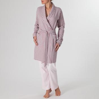 Peignoir Rose Vichy XL