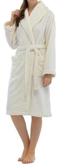 Peignoir Femme Couleur - Blanc, Taille - S
