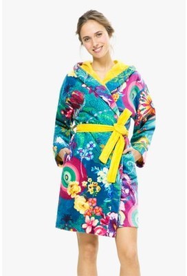 Peignoir éponge Desigual - Paisley Bloom - Medium
