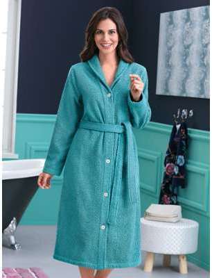 Le peignoir Peter Hahn turquoise Le peignoir Peter Hahn turquoise