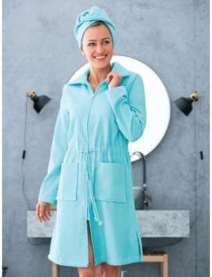 Le peignoir Peter Hahn turquoise Le peignoir Peter Hahn turquoise