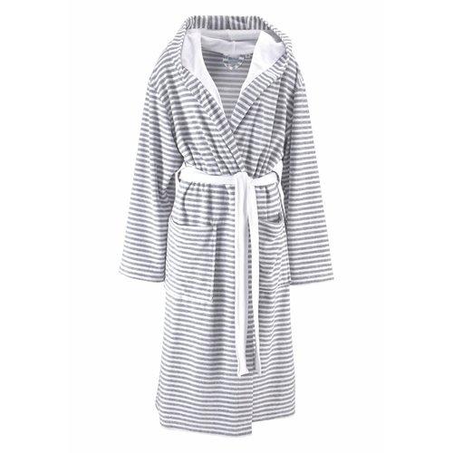 Peignoir De Bain à Capuche Rayé Long En éponge (23