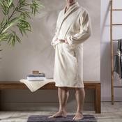 Peignoir de bain col châle uni 100 coton 360gr m2 JULES Peignoir de bain col châle