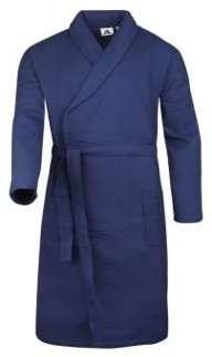 Peignoir noir grande taille homme Abraxas Peignoir noir grande taille