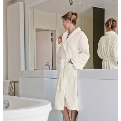 Peignoir Bain Col Châle Microfibre 275 Gr/m² Unise