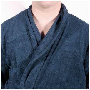 Peignoir grande taille homme bleu maneven Peignoir grande taille homme