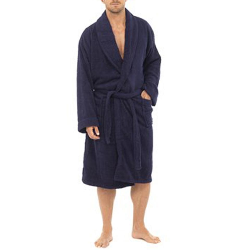 Peignoir Homme Couleur - Marine, Taille - M/L