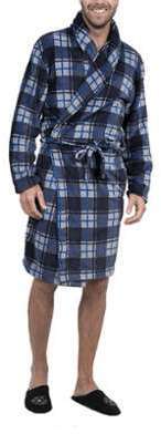 Peignoir polaire homme Couleur - Marine Taille - M Peignoir polaire homme Couleur