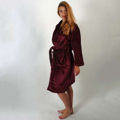 Peignoir Polaire Uni