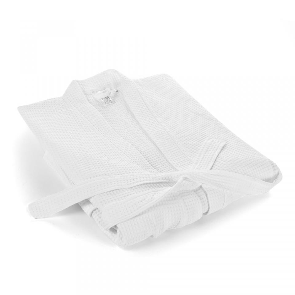 Maya Tex Peignoir kimono effet nid dabeille taill