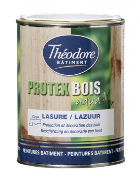 Protex Bois Aqua (1L) : lasure satinée à leau int