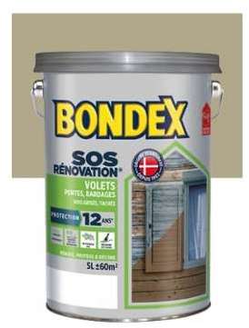 Peinture de rénovation volets, bardages 5L taupe -