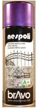 Bombe de peinture en aérosol 400 ml Effet Métallisé Bombe de peinture en aérosol