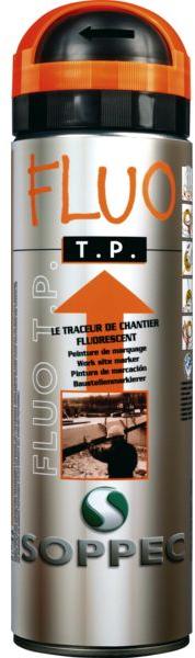 Traceur de chantier FLUO TP durée 12 mois orange fluorescent Traceur de chantier FLUO TP
