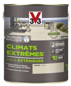 Peinture sol climats extrêmes satin pierre 2 5 l Peinture sol climats extrêmes