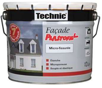 TECHNIC FACADE PLASTOFIL 10L BLANC - TECHNIC PEINT