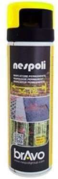 Aérosol traceur Chantier JAUNE FLUO 500ml Aérosol traceur Chantier JAUNE
