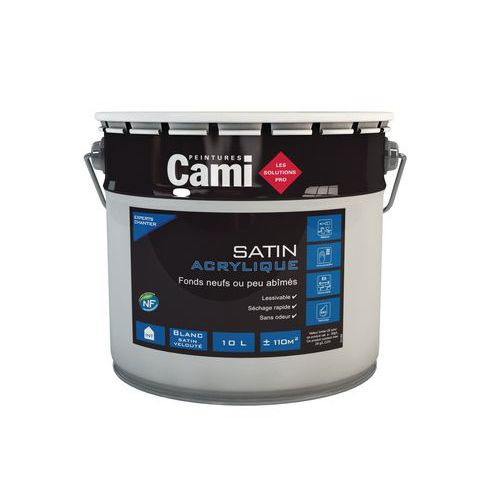 Peinture acrylique dintérieur satinée