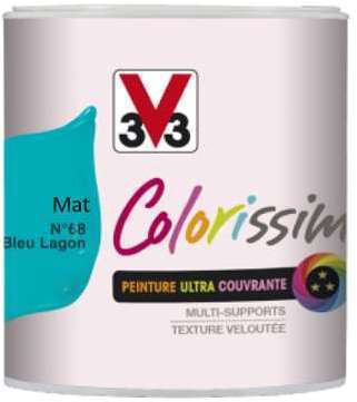 Peinture acrylique multi-supports Colorissim satin Peinture acrylique multi-supports