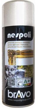 Bombe de peinture en aérosol 400 ml Effet CHROMé ARGENT Bombe de peinture en aérosol